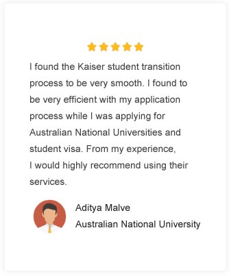 student review Australian national university